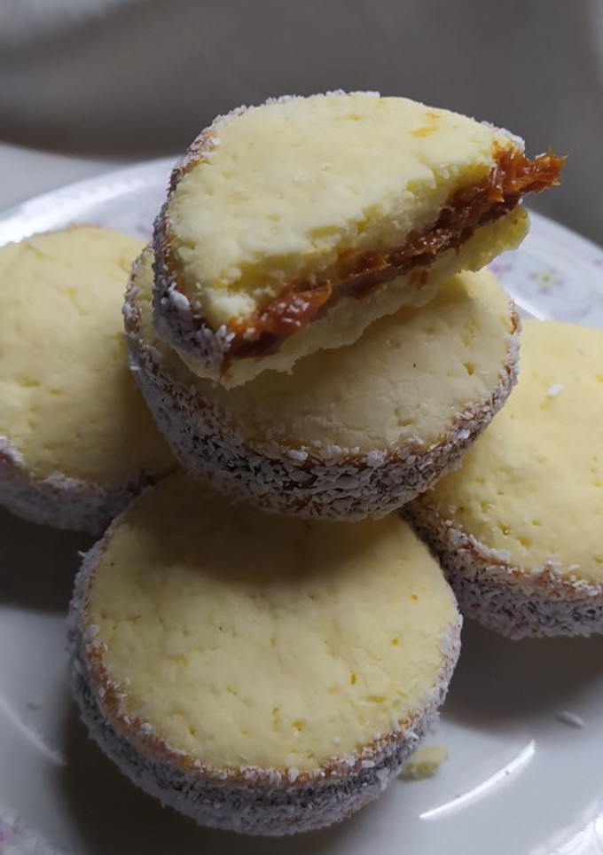 Una foto de Alfajores sin TACC con Premezcla MAIZENA®