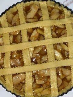 صورة لوصفة فطيرة التفاح 🥧🍎