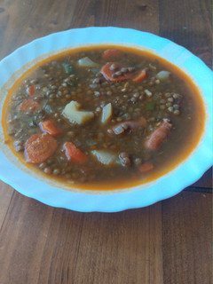 Una foto de Lentejas con chorizo!