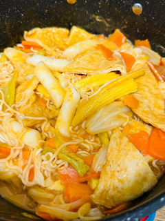 台式辣炒年糕 的食譜成品照片
