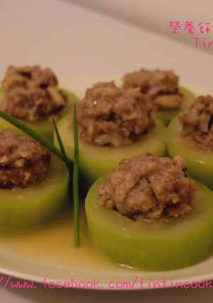 營養師的cookbook: 冬菇燕麥肉丸節瓜甫 的食譜成品照片