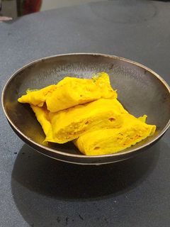 薑黃麻油嫩蛋捲 的食譜成品照片