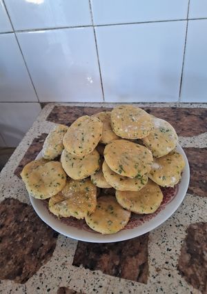 Una foto de Scones de perejil