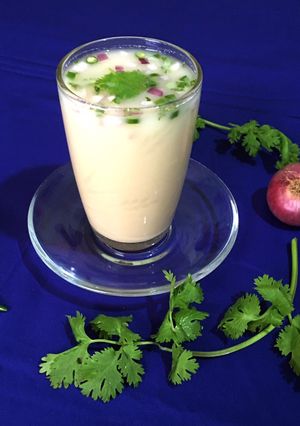 A picture of Sattu Drink.