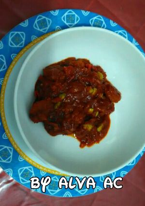 Foto resep Udang balado pete simpel