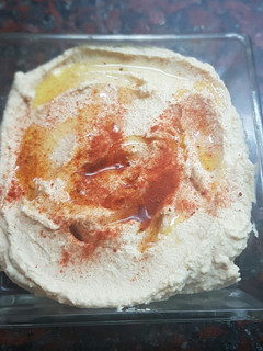 Una foto de Hummus (paté de garbanzos)