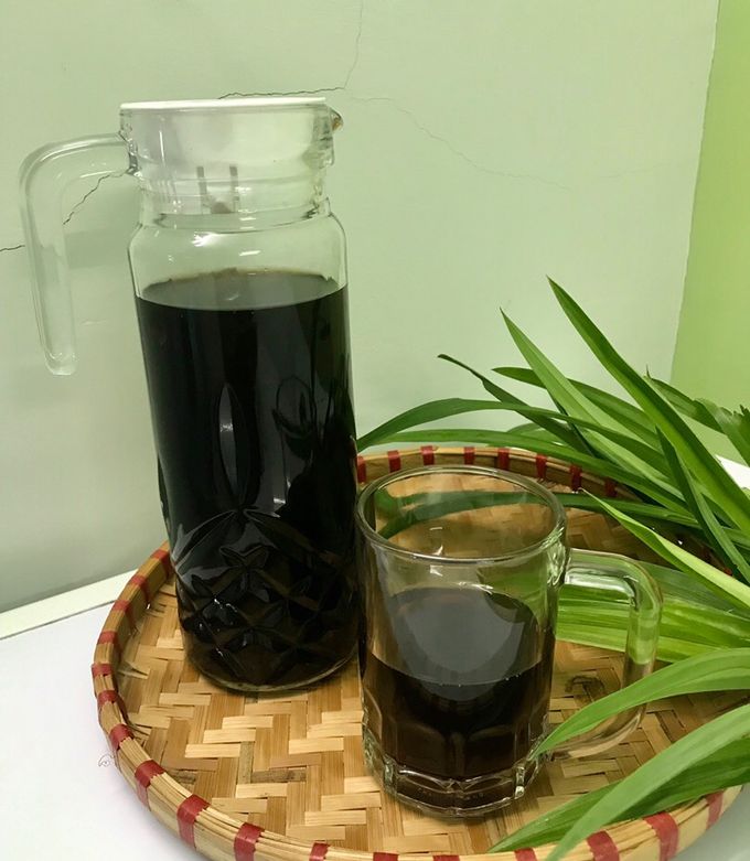 Hình của món Trà bí đao đường thốt nốt thanh mát.