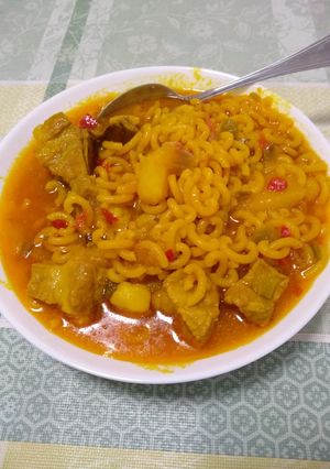 Una foto de Fideos a la cazuela