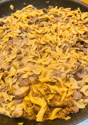 A picture of Easy Stroganoff.