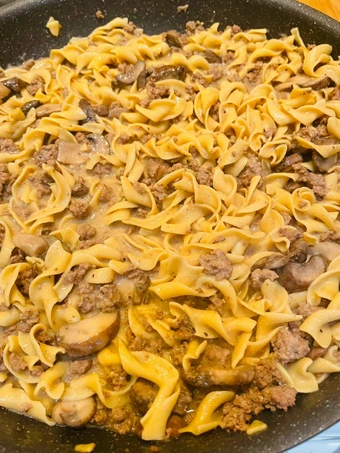 Easy Steps to Make Recipe Easy Stroganoff that is Delicious, Tasty}