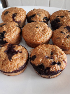 Una foto de Muffins Integrales