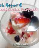 Greek Yogurt & Cheesecake Parfait