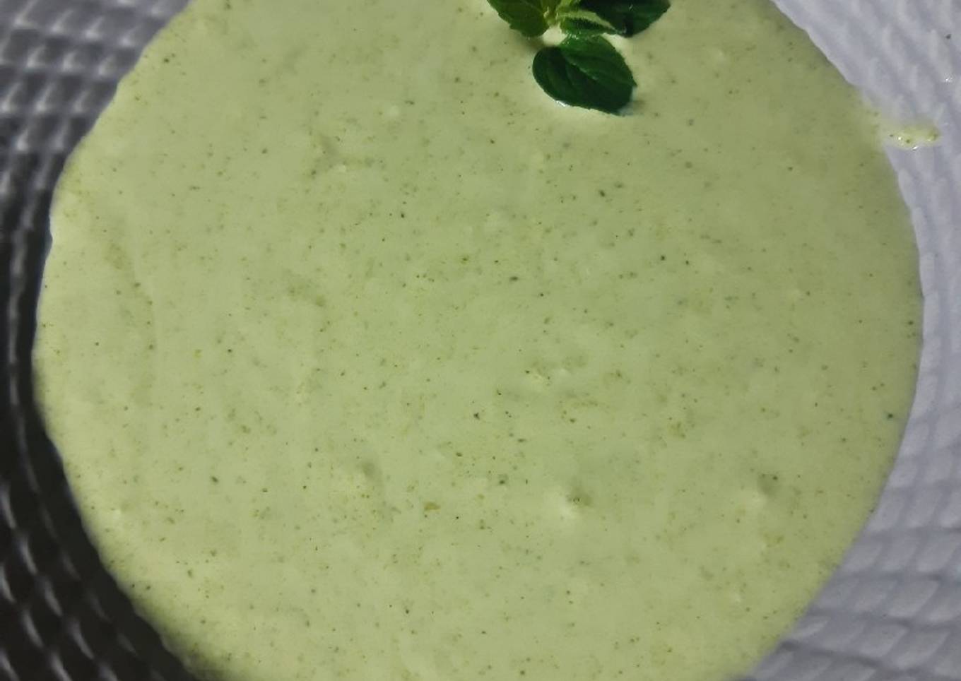 Crema de brócoli