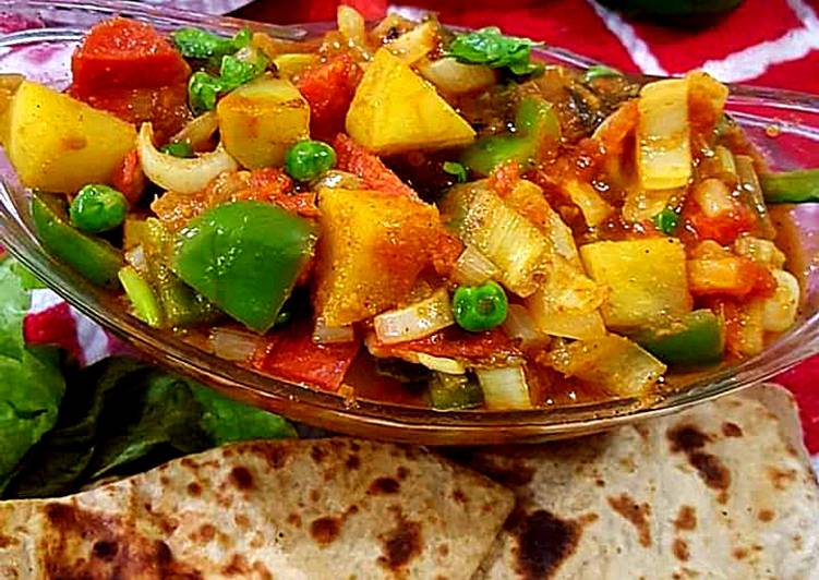 Recipe of Mix sabzi