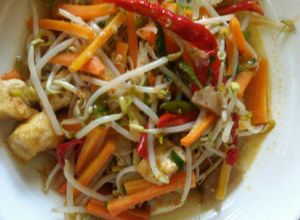 Foto resep Tumis tauge wortel tahu bakso
