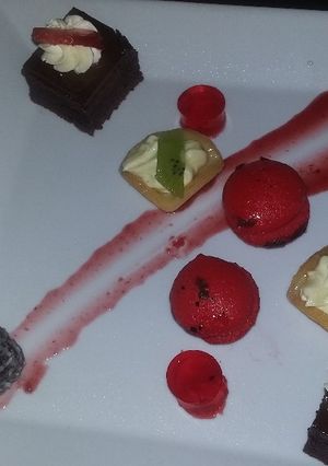 Una foto de Trufas receta de Osvaldo Gross
