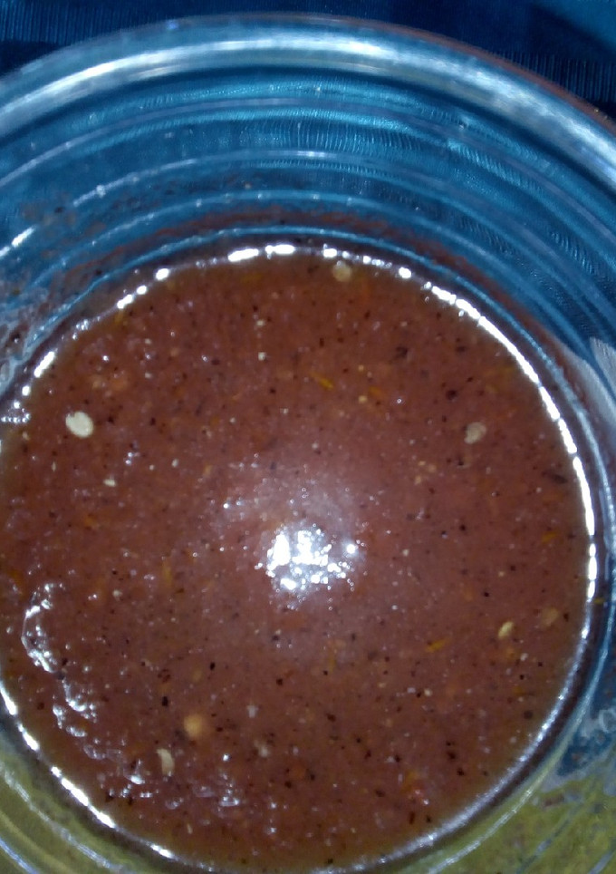 Una foto de Salsa roja asada