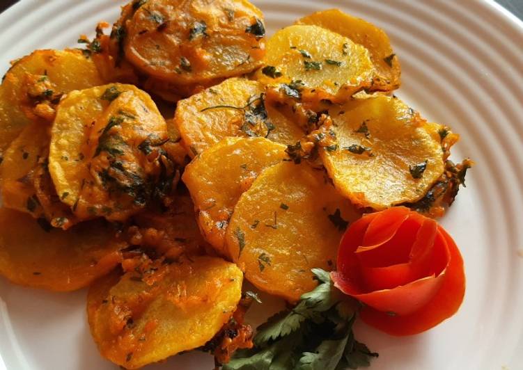 Recipe of Homemade Potato bhajia (bhajia mwitu)