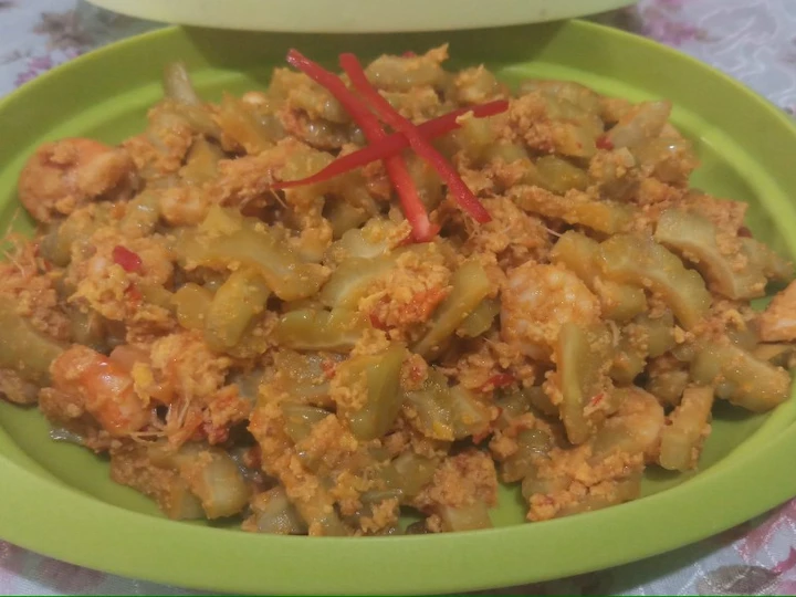 Cara Gampang Menyiapkan Resep Tumis Pare pedas Udang Telur yang Menggugah Selera Anti Ribet, Mantap Sekali