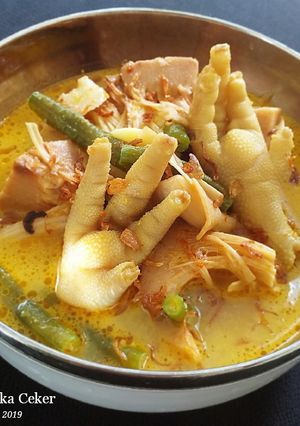 Foto resep Gulai Nangka Ceker
