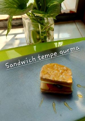 Foto resep Sandwich Tempe Qurma (toping madu)