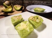 Gambar bolu kukus keju slice