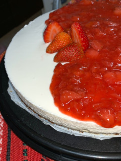 A picture of No Bake Cheesecake.