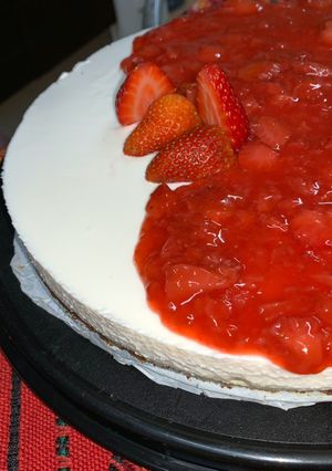 A picture of No Bake Cheesecake.