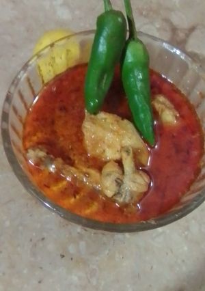 A picture of Tandoori chicken.