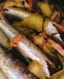 Thịt - cá hấp kho dưa cải chua