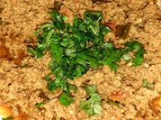 A picture of chicken kheema