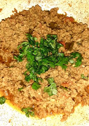 A picture of Kheema(minced beef/mutton/chicken) #mommasrecipe #RamadanKareem.