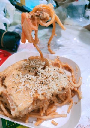 Foto resep Spaghetti brulee