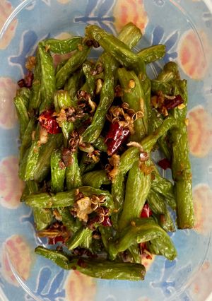 รูปของ ถั่วแขกคั่วพริกมะแขว่น🫚🌶️