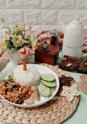 Foto resep Sambel Tempe Kacang Panjang