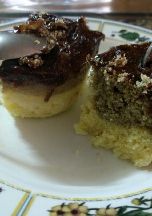 Una foto de Torta de antojo al microondas