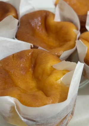 Foto resep Mini Burn Cheesecake (tapi ga gosong ><)