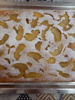 Fordított almás süti recept fotója