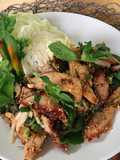 Spicy Thai Salad • Thai Grilled Pork Salad • Nam Tok Moo |ThaiChef food