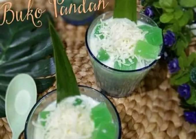 Bagaimana Menyiapkan Buko Pandan, Menggugah Selera