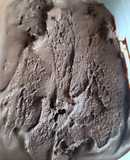 Helado de chocolate