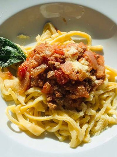A picture of Pasta Fresca al ragu! (#Christmas🎄).