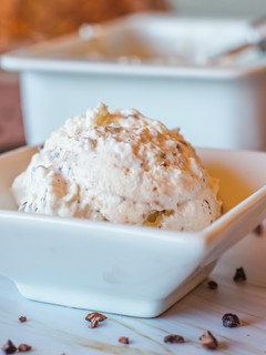 Una foto de Helado Stracciatella saludable