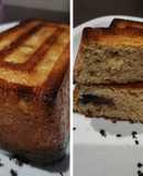 Budín de pera con chocolate low carb