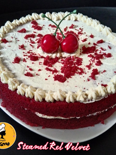 Foto resep Steamed Red Velvet Cake