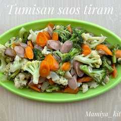 A picture of Tumisan saos tiram.
