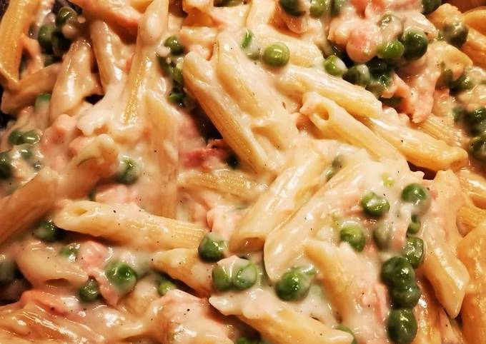 Ricetta Pasta, piselli e Salmone di Airon_2k19 Instagram - Cookpad
