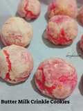 973. Butter Milk Crinkle Cookies