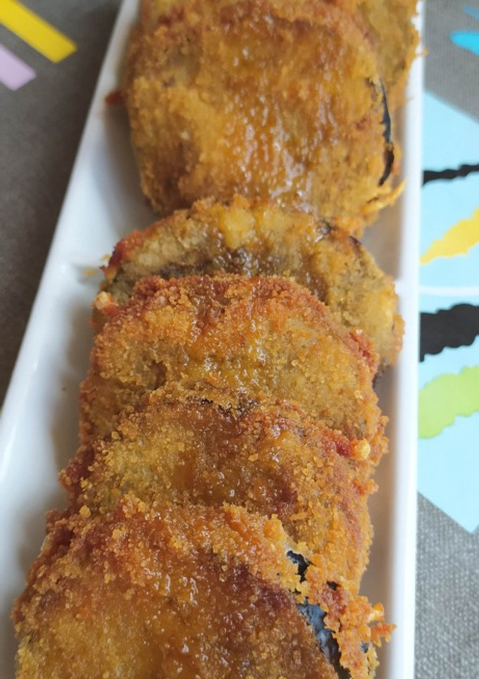 Una foto de Dorayaki de Berenjena