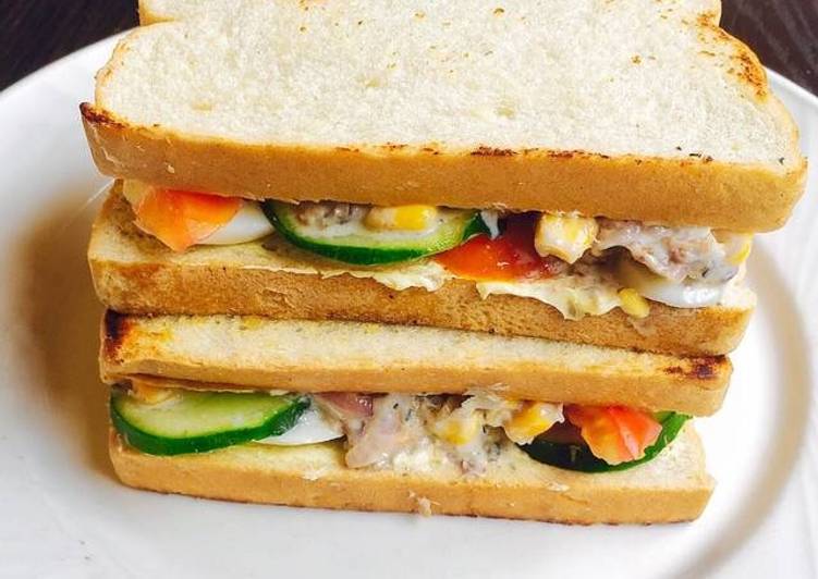 Recipe of Award-winning Sardine Sandwich